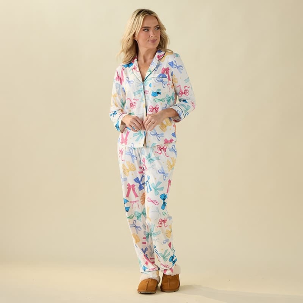 Color Bows Pajama Set